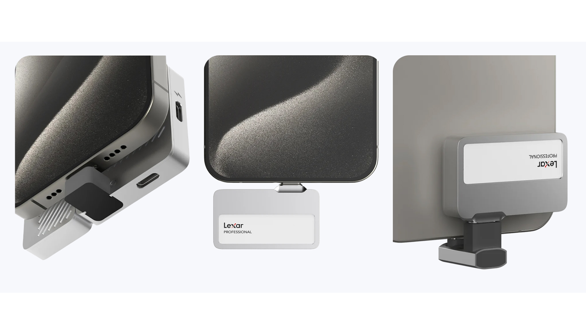 Lexar Professional GoポータブルSSD（ハブ付き）がKickstarterに登場