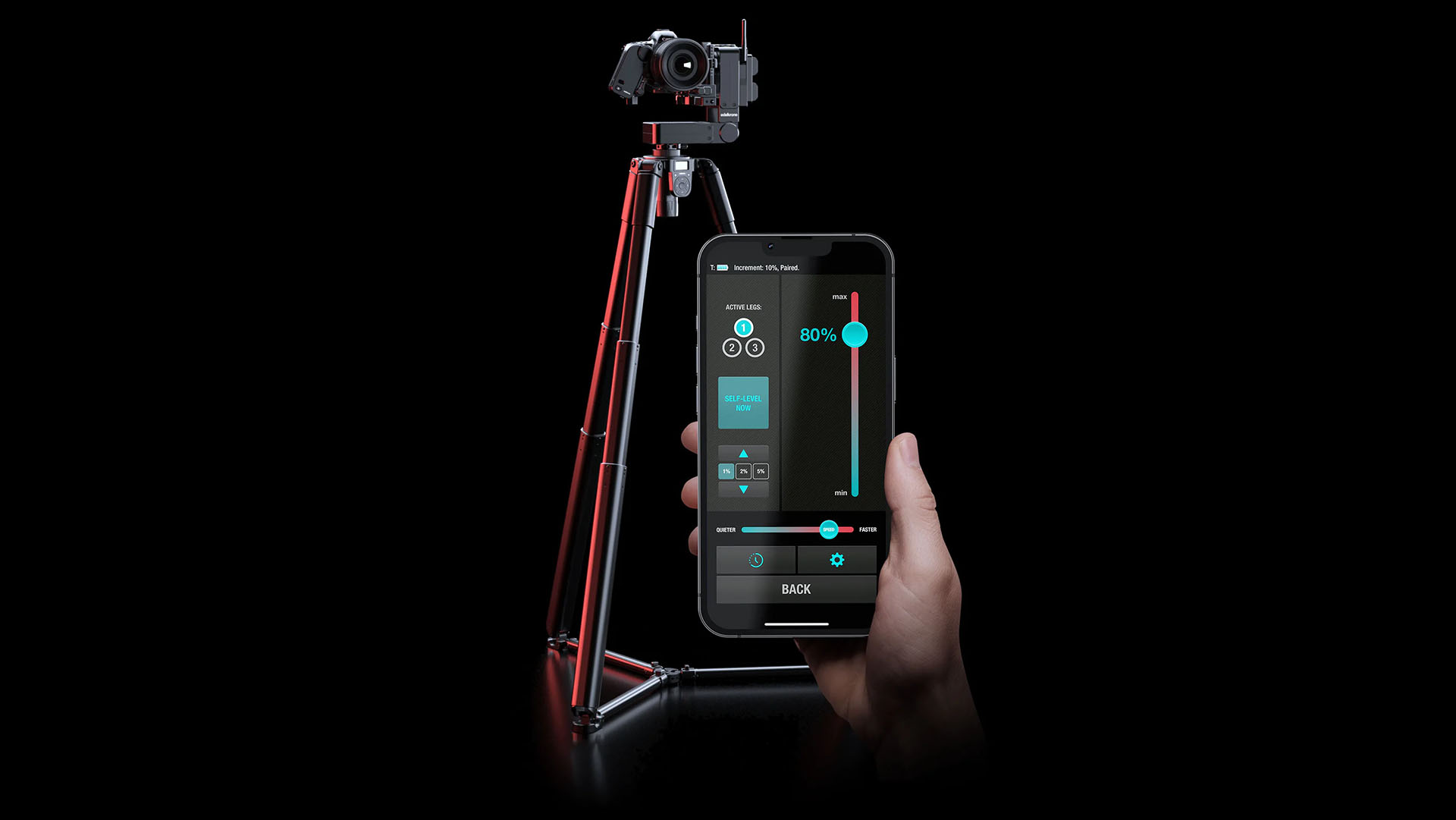 エーデルクローンが三脚X発表 － 完全モーター駆動三脚 | CineD