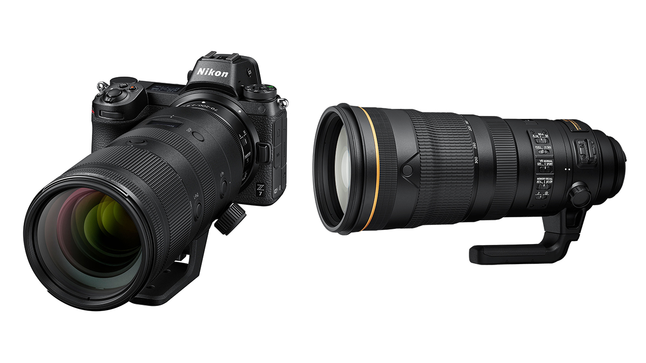 ニコンがNIKKOR Z 70-200mm F/2.8 VR SとAF-S 120-300mm F/2.8E FL ED