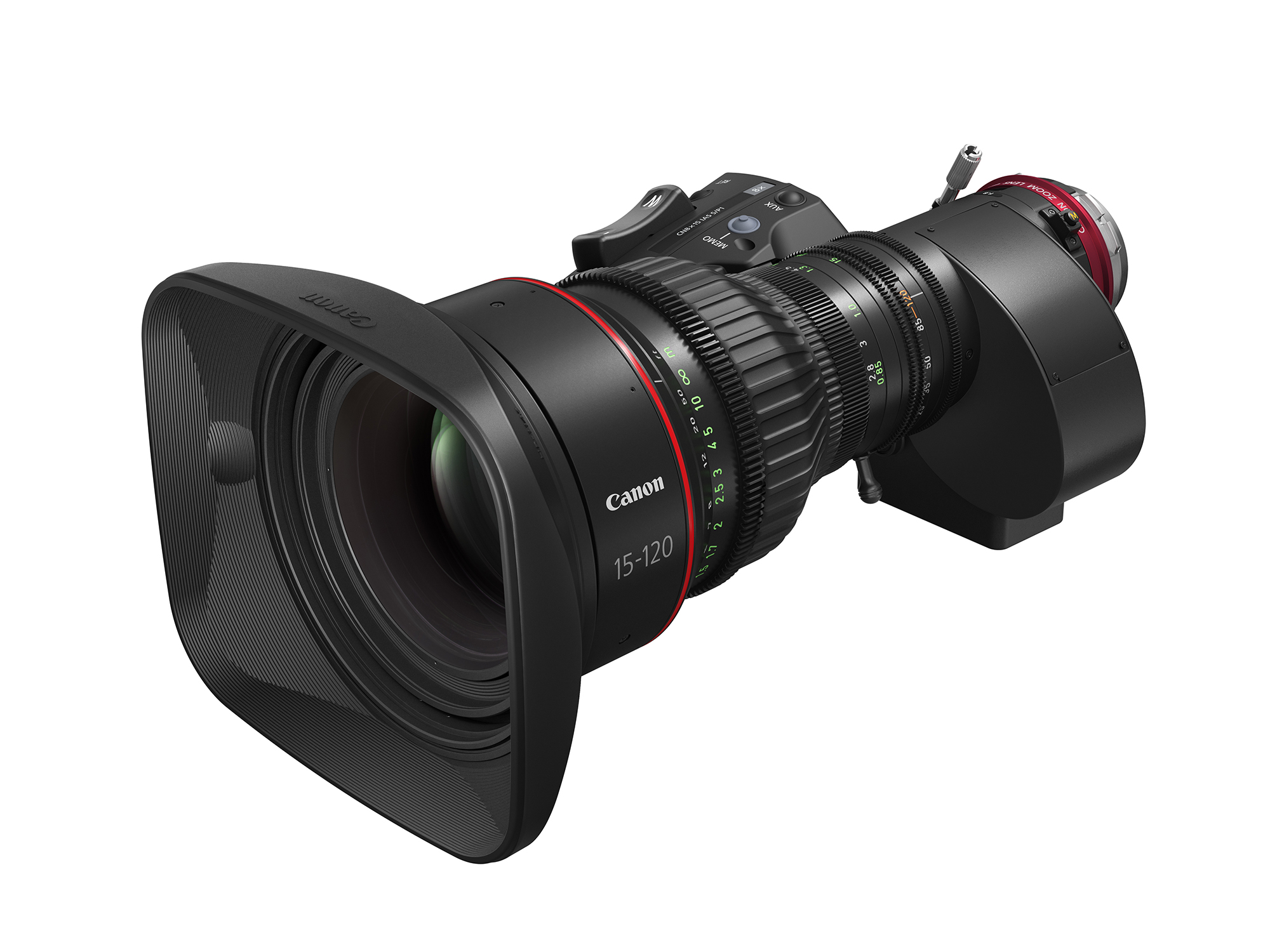 キヤノンが15-120mm シネサーボレンズとリファレンスディスプレイDP