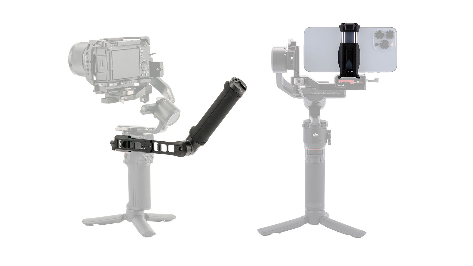 TiltaがARCA Phone Mounting BracketとDJI RS3 Mini用リア