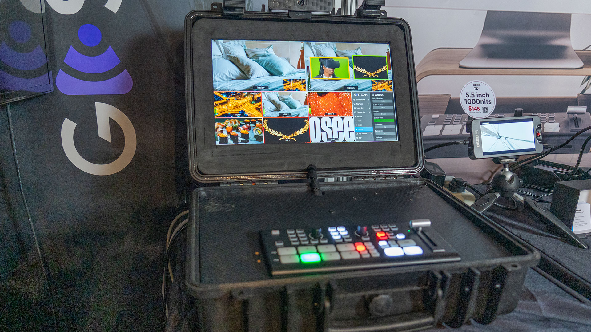 OSEE GoStream Deck Introduced - A Portable 4-Input Video Switcher
