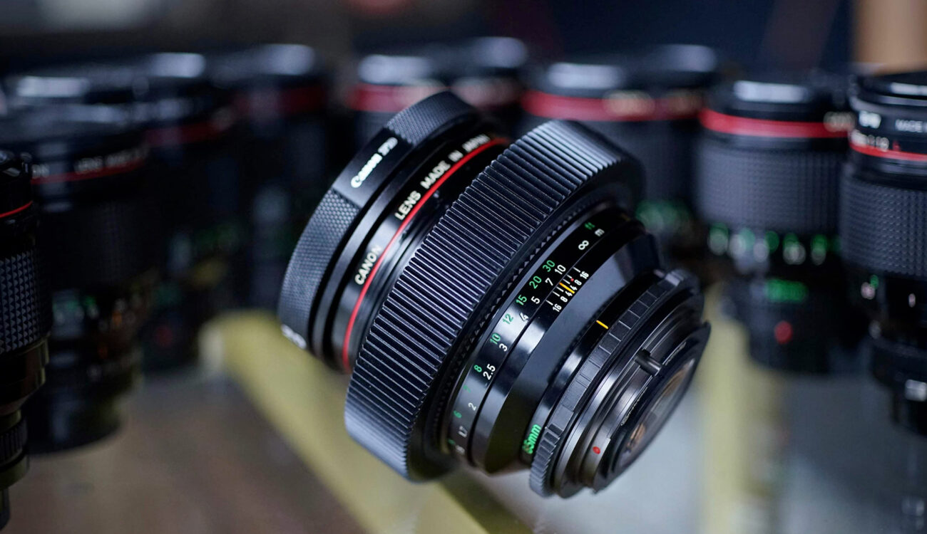 Simmod Lens がFD-to-EF Cine Conversion Kit for Canon FD 85mm F1.2