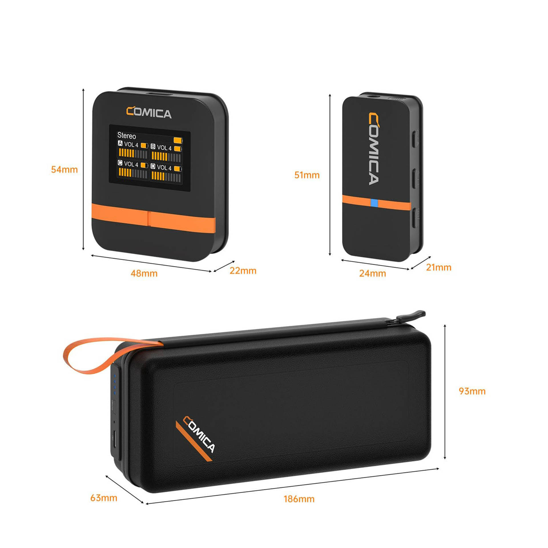 Comica Vimo Q発売 - 4チャンネル、軽量、ワイヤレスマイクシステム