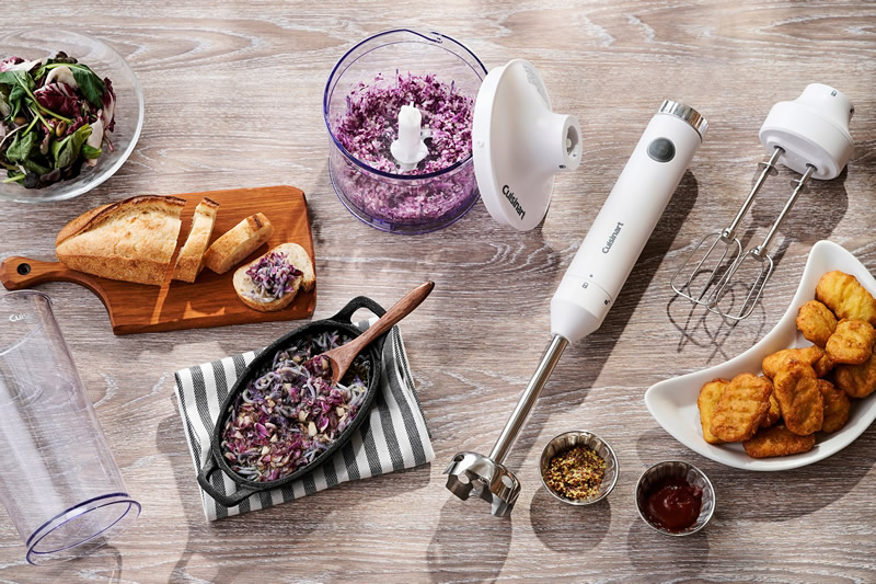 スリム＆ライト マルチハンドブレンダー HB-504WJ・HB-504KJ｜スリムで