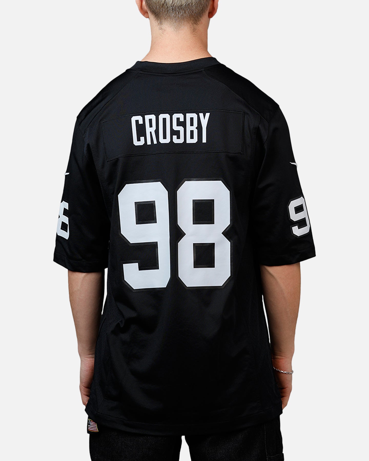 Nike Las Vegas Raiders Maxx Crosby #98 Limited Jersey Black