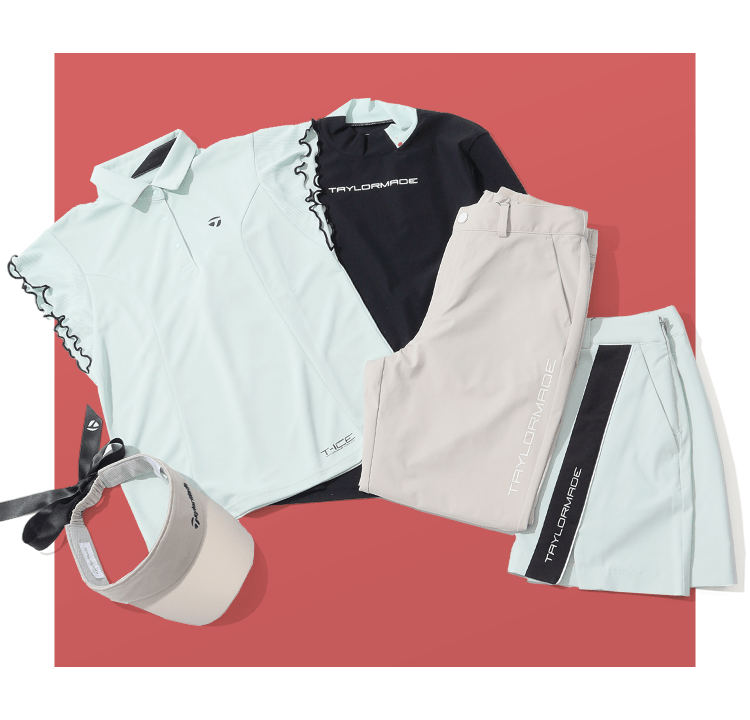 2024 spring&summer TAYLORMADE Collection| 女性ゴルフウェア通販
