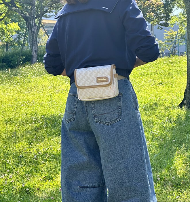 CURUCURU限定】レザレクション別注カートバッグ・ウエストポーチ| 女性