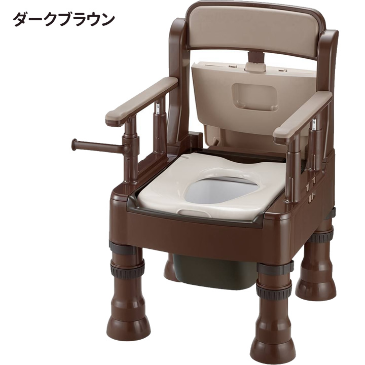 ポータブルトイレ きらく MS型（普通便座） Mシリーズ リッチェル