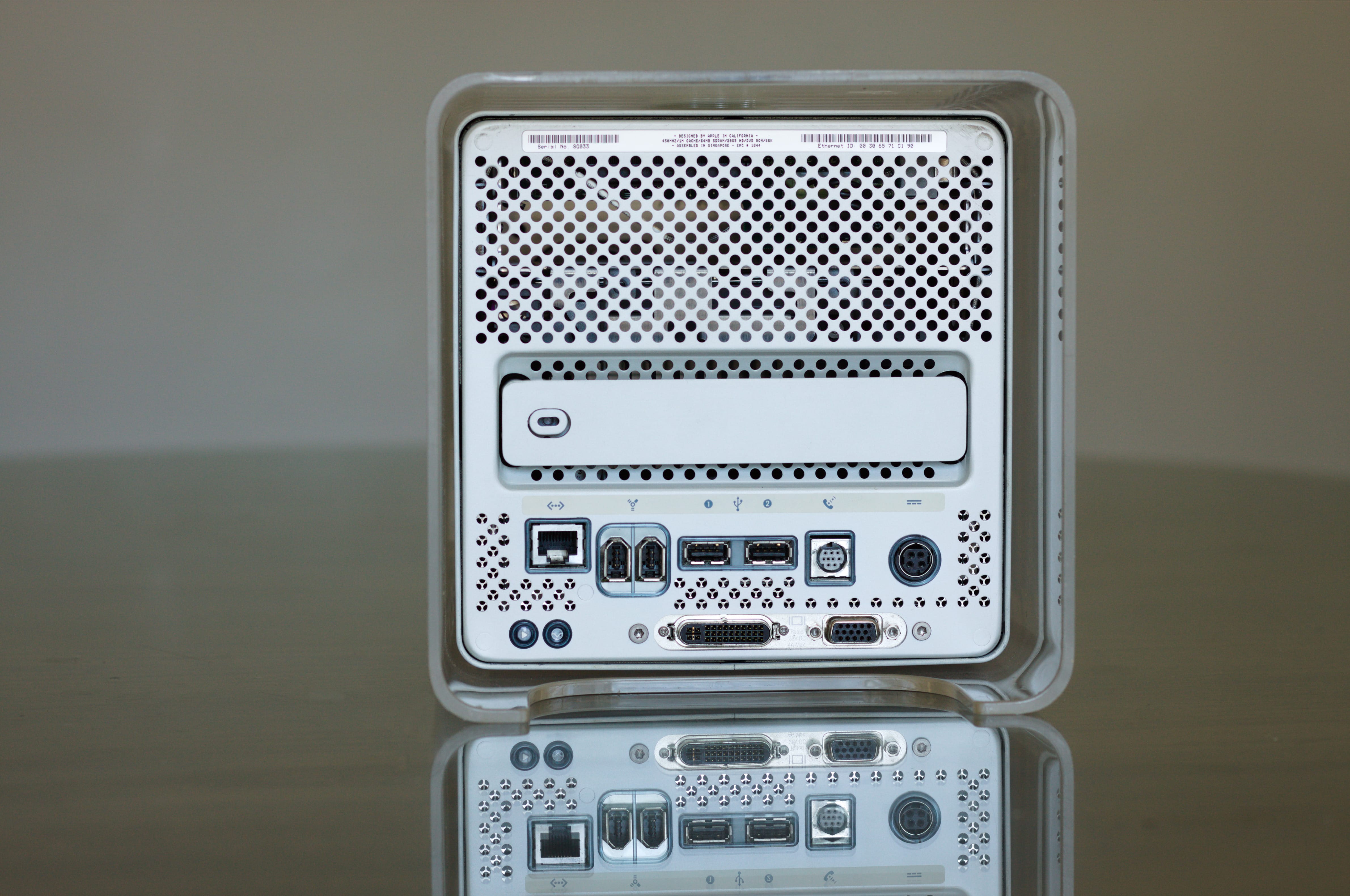 Macデスクトップ M6624 Apple PowerMac G4 Cube Model M7886 The Apple