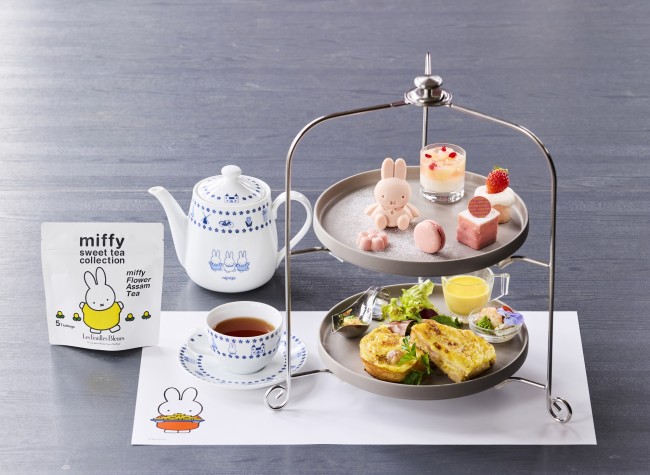 ミッフィーの“数量限定アフタヌーンティー”がかわいすぎ！ いちご