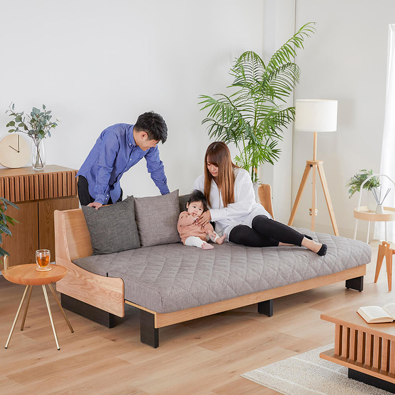 3人掛けソファーベッド「Dorothy2(ドロシー2)」/肘なし | 家具