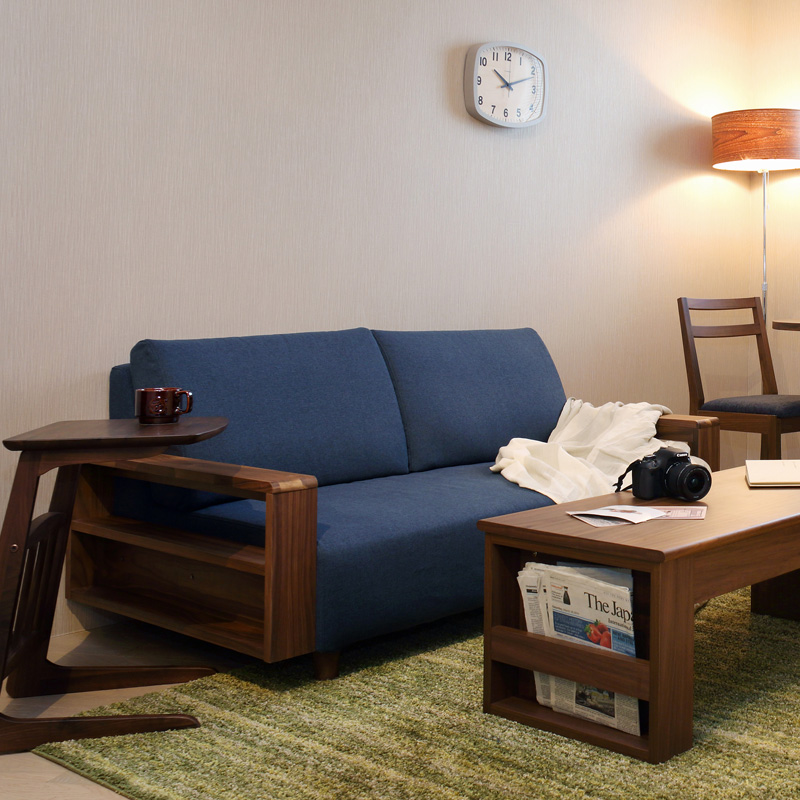 3人掛けソファー「Nicole(ニコール)」/ウッドフレーム | 家具