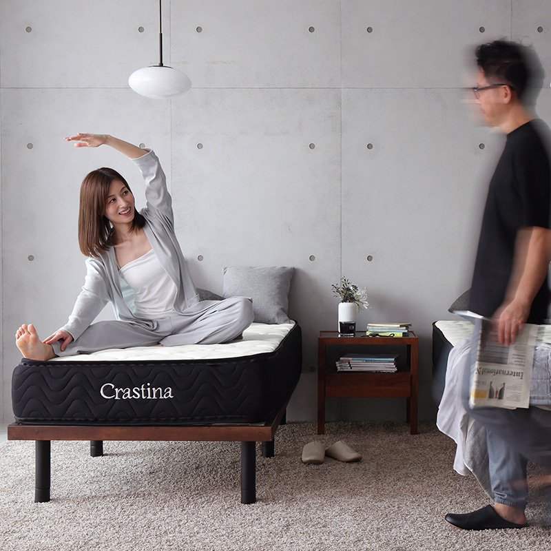 ベッドフレーム「TONBO(トンボ)」/セミダブル | 家具・インテリア通販