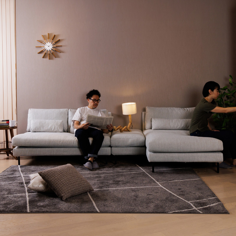 大決算セール10％オフ！】シェーズロング「STELA(ステラ)」/肘なし