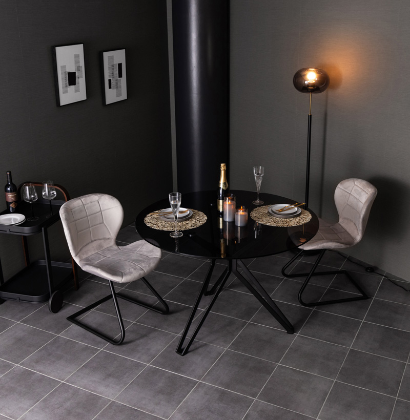 ダイニングテーブル「geo（ジオ）」/円卓 | 家具・インテリア通販の