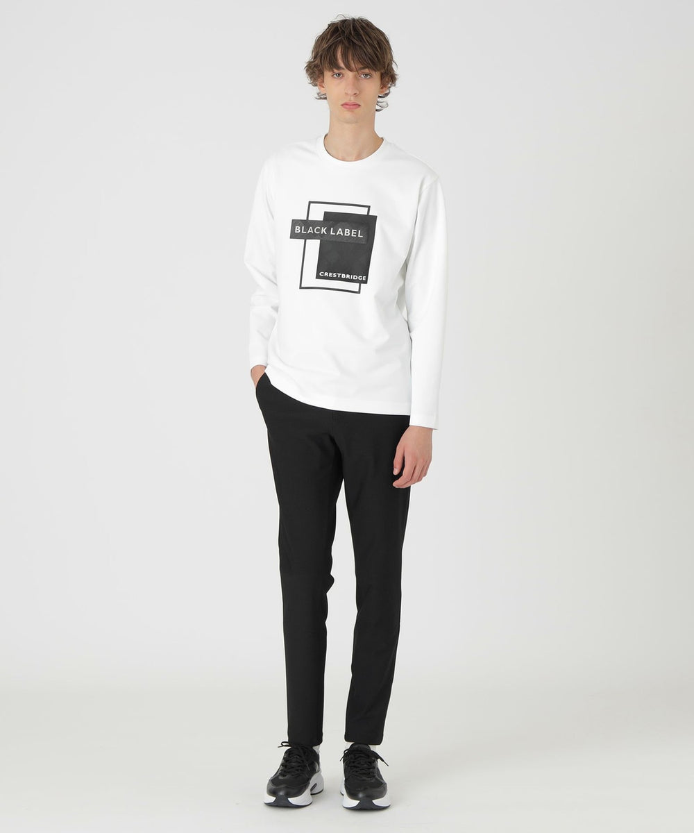 BLACK lab.】ブロックジャカードイージートラウザーズ（カジュアル