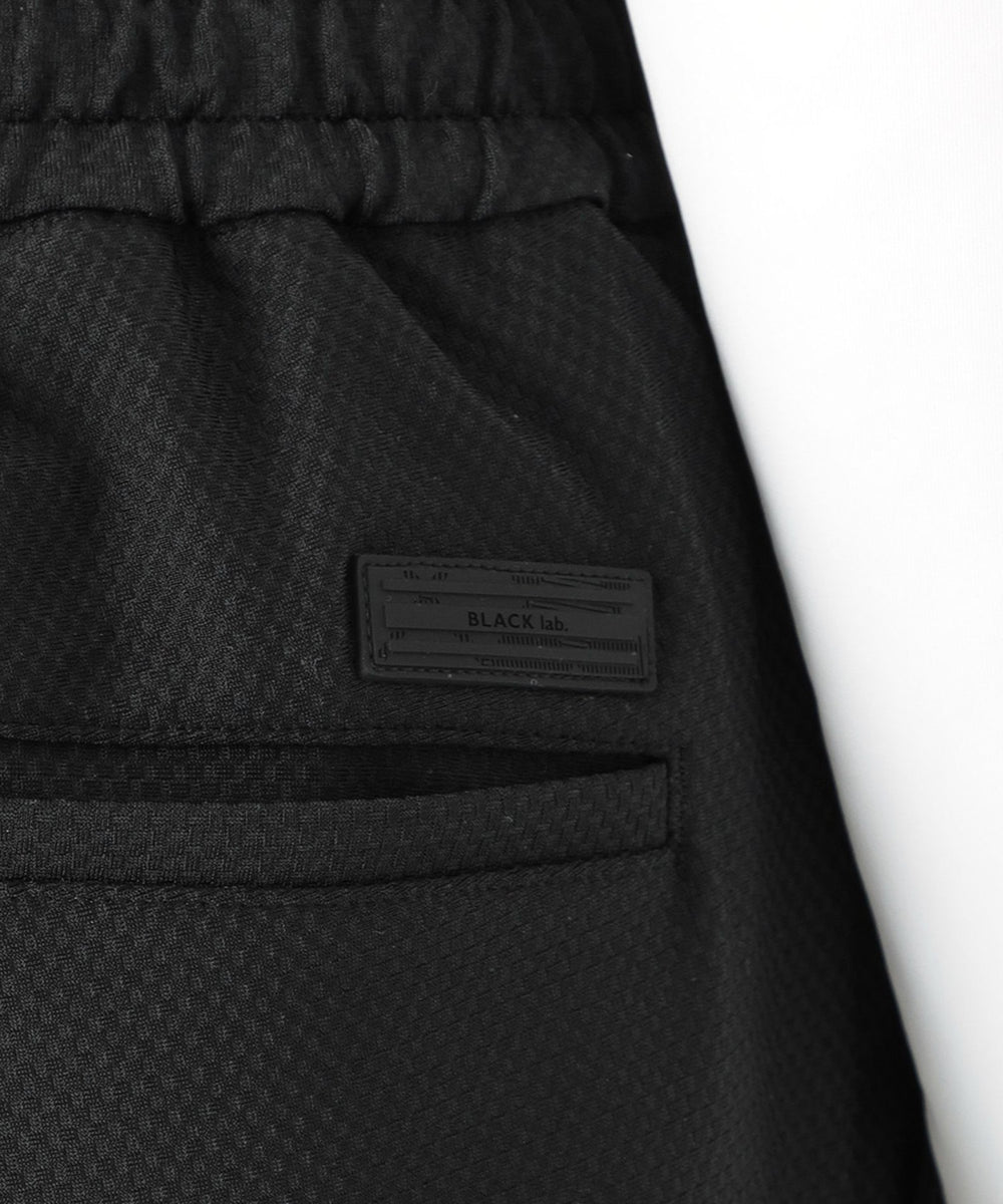 BLACK lab.】ブロックジャカードイージートラウザーズ（カジュアル