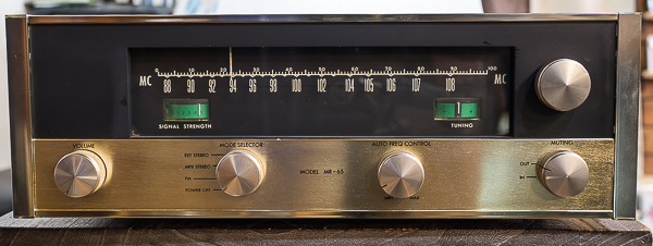 マッキントッシュ/FMチューナー MR-65｜🔵オーディオ - （McIntosh