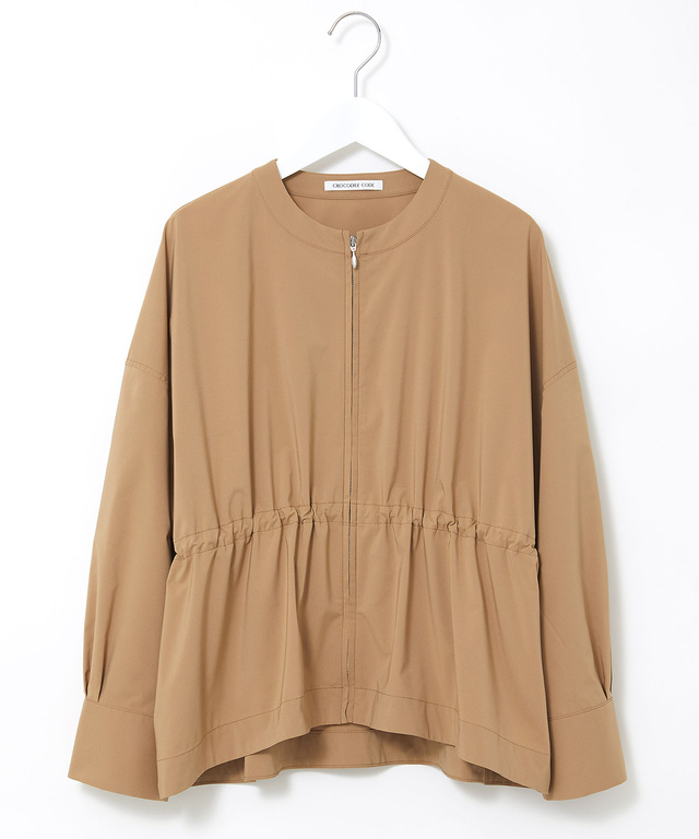 レディース ラッカン ウエストギャザー ブルゾン通販 [0204-55450