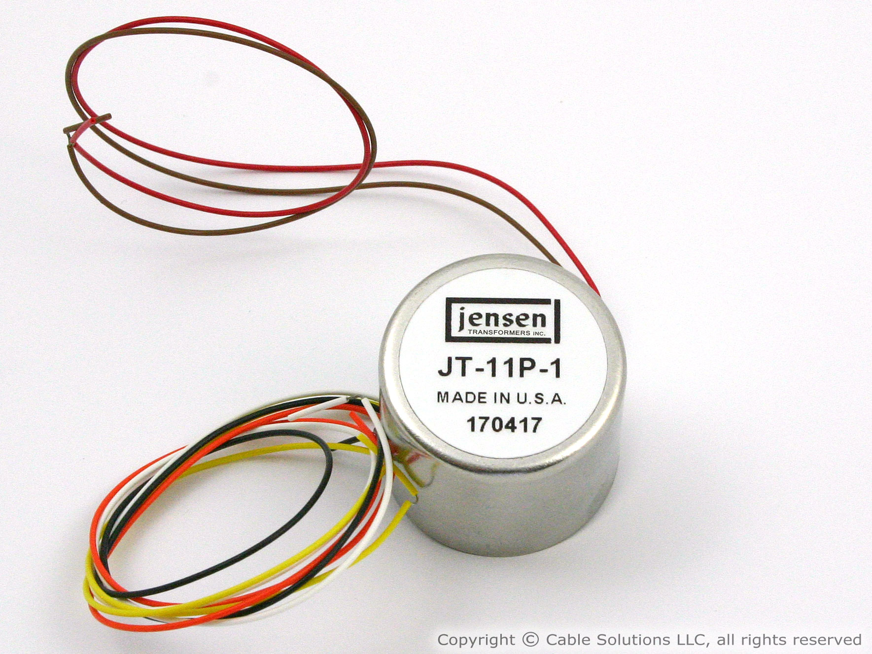 Jensen Transformers JT-11P-1 1:1 Line Input Transformer