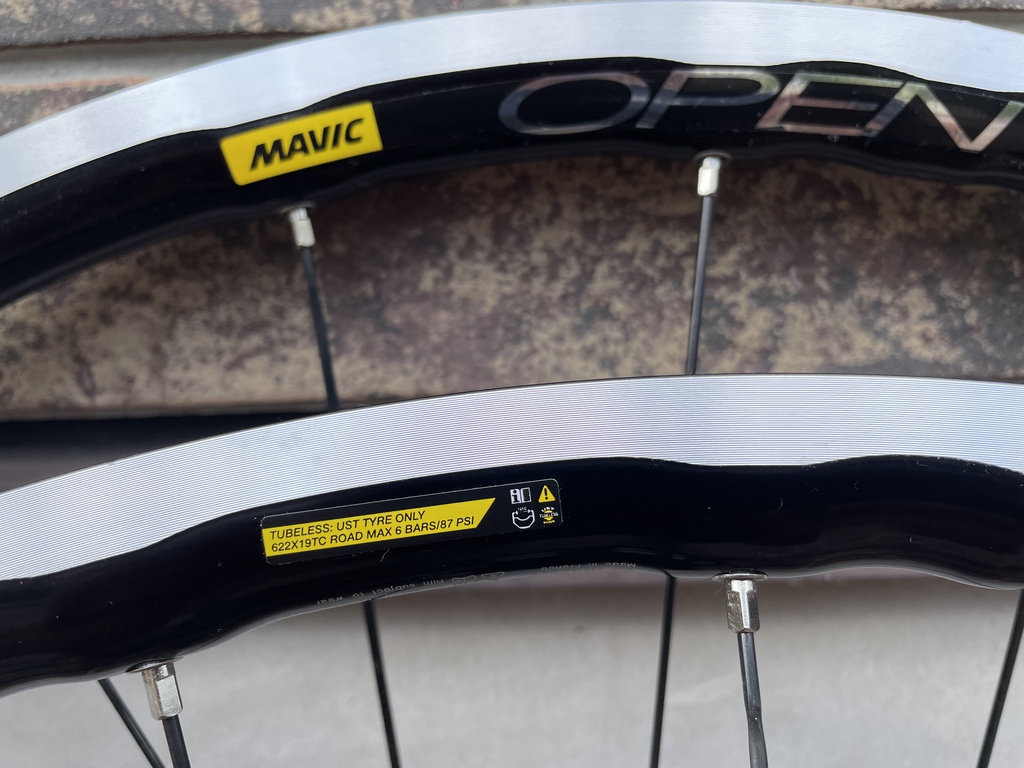 Mavic Open Pro UST + Power Tap GS – CyberGarage (Bike)