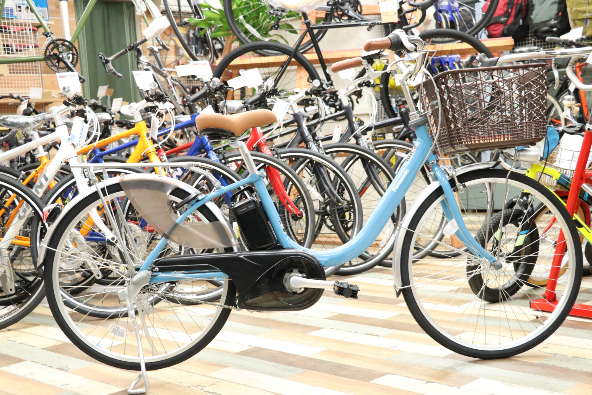 押して歩いた時にビックリ！軽量電動アシスト自転車ViVi LUシリーズ