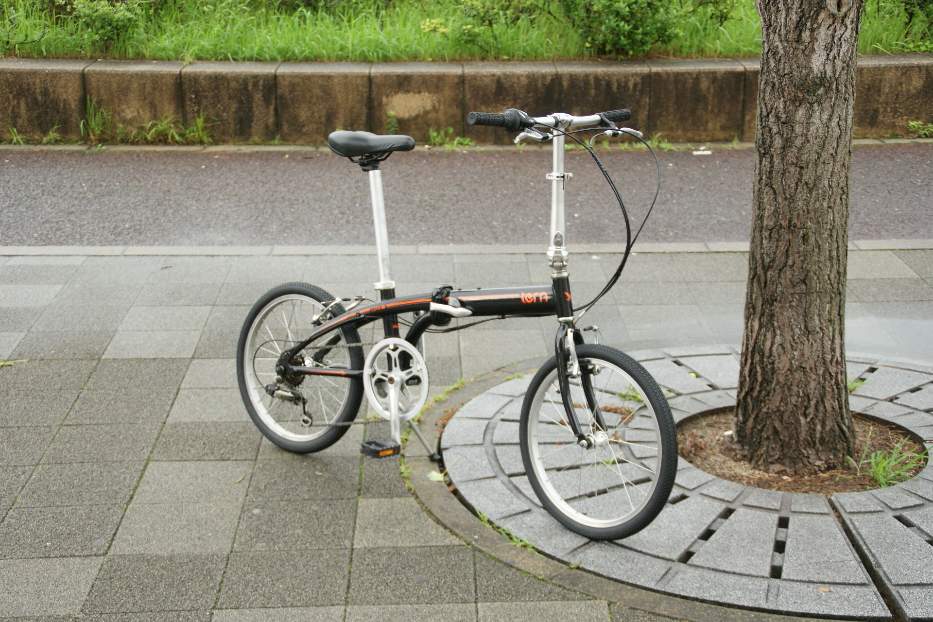 スイスイ進む折りたたみ自転車】tern LINK B7【USED/2016年モデル