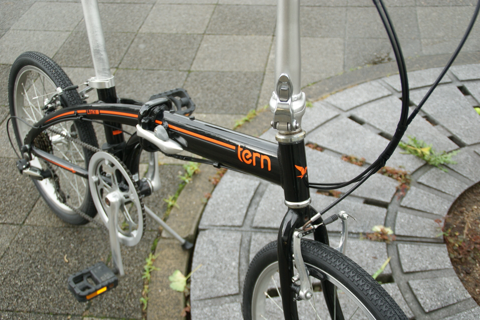 スイスイ進む折りたたみ自転車】tern LINK B7【USED/2016年モデル