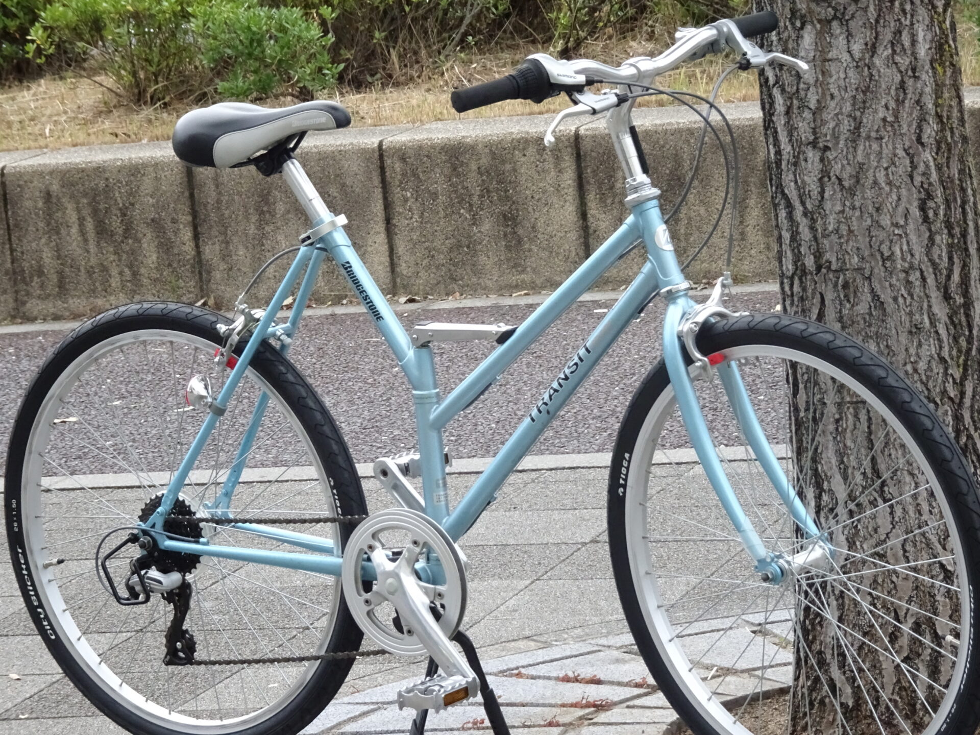 中古車/オリタタミ自転車】BRIDGESTONE TRANSIT スポーツ G26 - 京都の