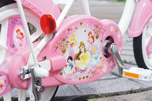 キュートな子供自転車！ディズニープリンセス14インチ！ - 京都の中古