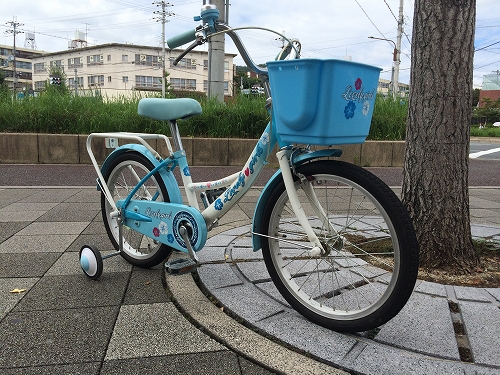 美品18インチ中古子供車！女の子用☆ - 京都の中古自転車・新車販売