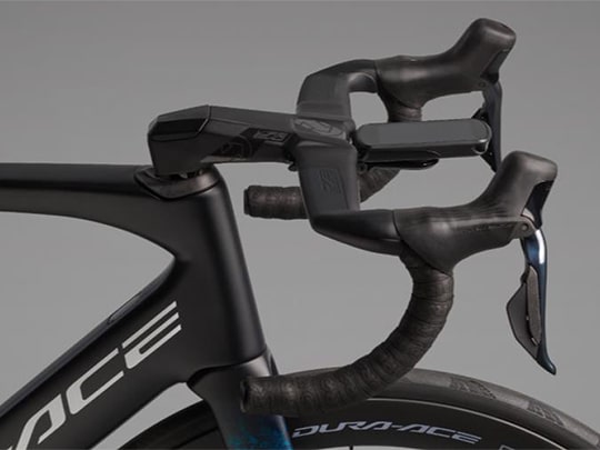 シマノPRO VIBE EVO（バイブ エヴォ）カーボン ステム一体型ハンドル