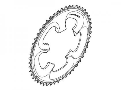 シマノ DURA-ACE FC-7950 チェーンリング 50T | シマノSHIMANO自転車