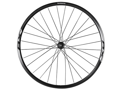 シマノ WH-RX010 ブラック DISCブレーキ用ロードホイール フロント用