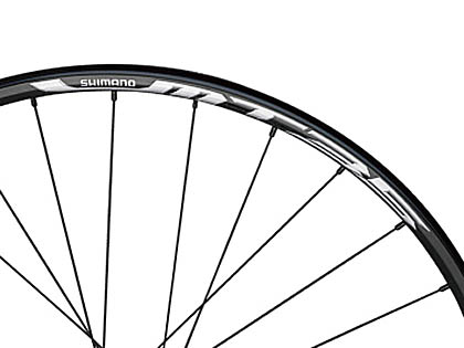 シマノ WH-MT35-F15 ブラック MTBホイール26” フロント用（15mmEスルー
