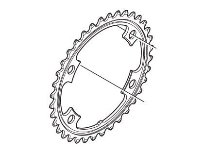 シマノ ULTEGRA（アルテグラ）FC-6800 チェーンリングインナー 36T（46