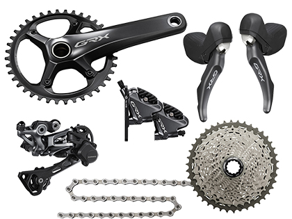 シマノ GRX RX810 コンポセット【1x11S】DISC 機械式シフト | SHIMANO