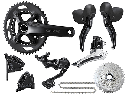 シマノ GRX RX400 コンポセット【2x10S】DISC 機械式シフト | SHIMANO |