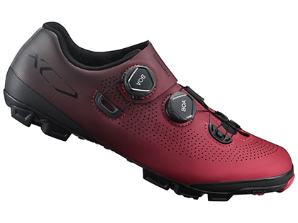 シマノ XC7（SH-XC701）レッド SPD MTBシューズ【ワイド】 | シマノ