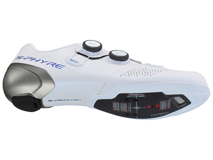 シマノ RC9（SH-RC902）ホワイト SPD-SL ロードシューズ【ワイド