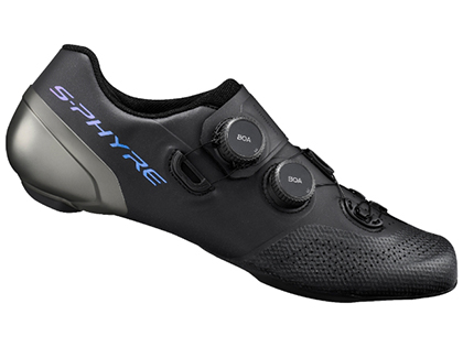 シマノ RC9（SH-RC902）ブラック SPD-SL ロードシューズ【ワイド