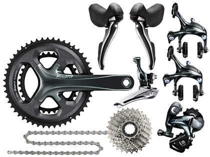 シマノ TIAGRA（ティアグラ）4700 ドロップバー用 機械式コンポセット