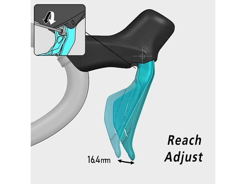 シマノ 105 Di2 ST-R7170-R ワイヤレス専用 油圧ブレーキ STIレバー 右