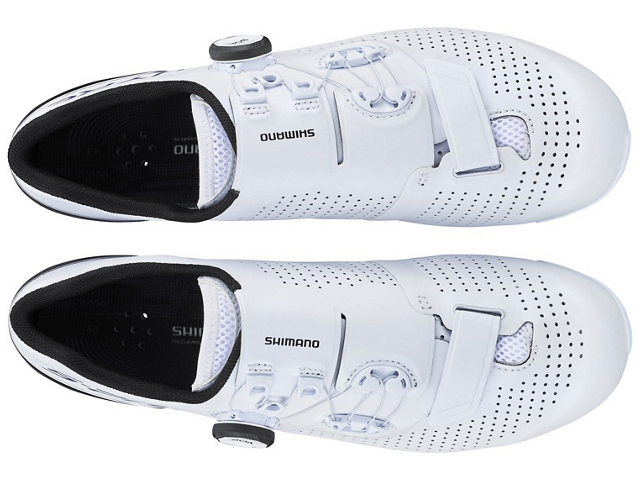 シマノ RC9T（SH-RC902T）ホワイト SPD-SL ロードシューズ【ワイド