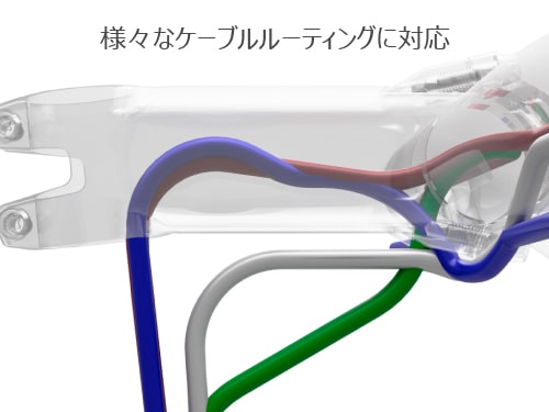 シマノPRO VIBE（バイブ）スーパーライト ステム（1-1/8”・クランプ径