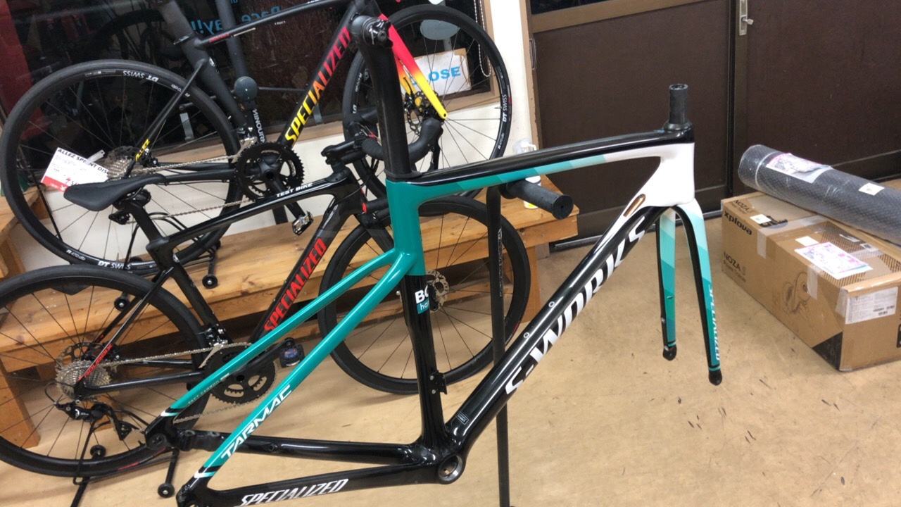 試乗車放出します。S-WORKS TARMAC SL6フレームセット - サイクレスタ