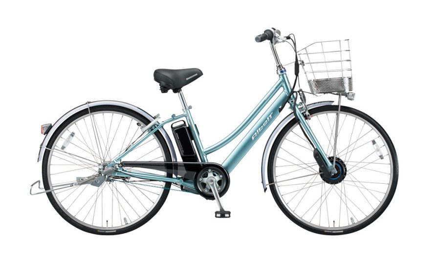 通学自転車にパワーを！ベルトドライブ+前ハブモーターの電動アシスト