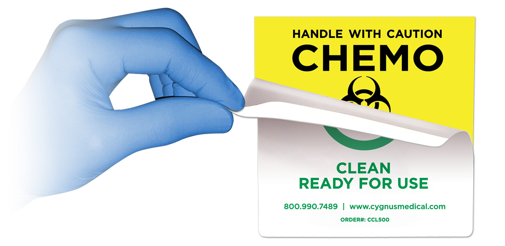 Signal Two-Stage Two-Stage Clean and Chemotherapy Caution Labels