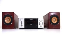 Victorビクター□EX-A3□DVDコンポ□ウッドコーンスピーカー ステレオ